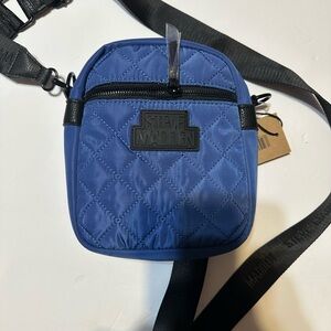 Steve Madden Blue Quilted Crossbody Bag